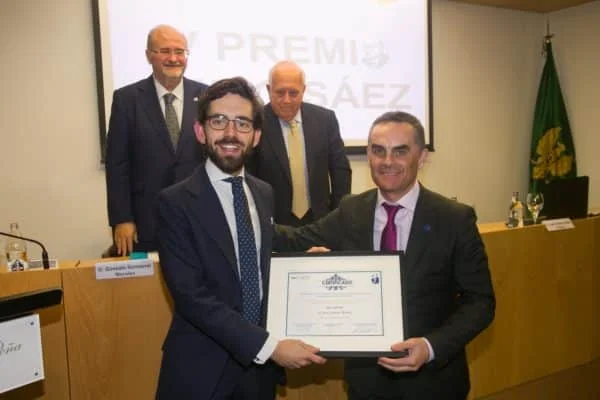 modelo Certificado Premio Julio Sáez