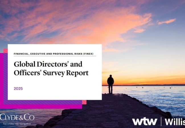 global director and officer report
